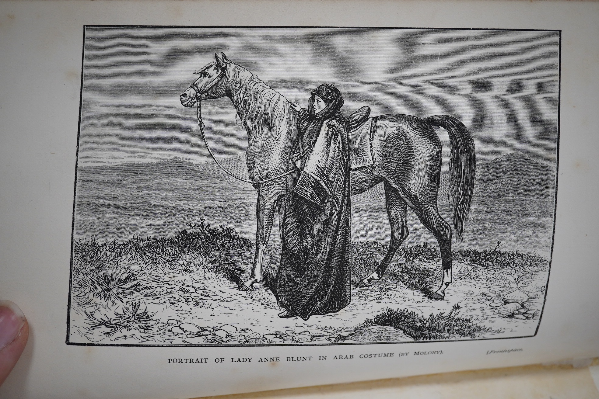 Blunt, Lady Anne - A Pilgrimage to Nejd, the Cradle of the Arab Race. A Visit to the Court of the Arab Emir, and 